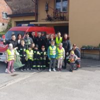 Akcja sprzątania w naszej gminie połączona z grą terenową