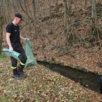 Akcja sprzątania w naszej gminie połączona z grą terenową