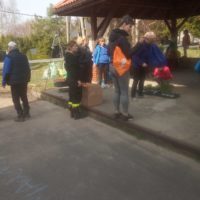 Akcja sprzątania w naszej gminie połączona z grą terenową