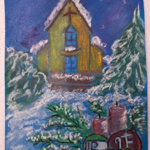 Świąteczne życzenia na papierze