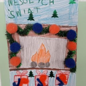 Świąteczne życzenia na papierze