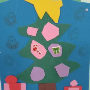 Świąteczne życzenia na papierze