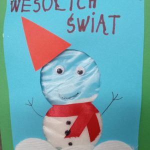 Świąteczne życzenia na papierze