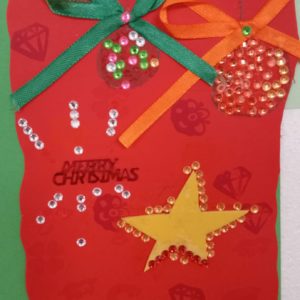 Świąteczne życzenia na papierze