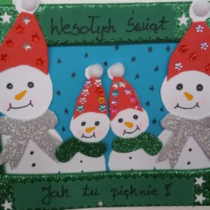 Świąteczne życzenia na papierze