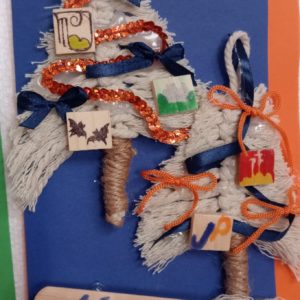 Świąteczne życzenia na papierze