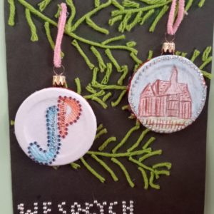 Świąteczne życzenia na papierze