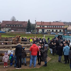 Spotkanie Opłatkowe przy Żywej Szopce w Jerzmanowicach