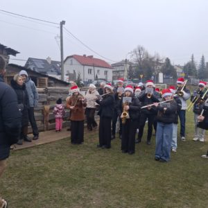 Spotkanie Opłatkowe przy Żywej Szopce w Jerzmanowicach